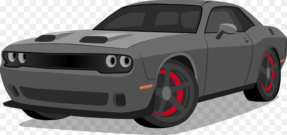Dodge Challenger Hellcat Clipart, Wheel, Car, Vehicle, Coupe Png
