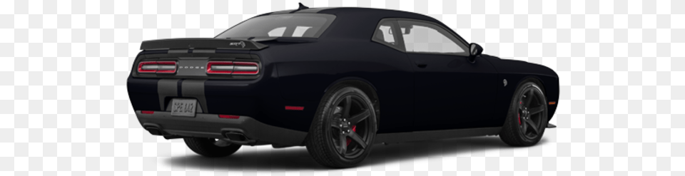 Dodge Challenger Srt Hellcat Dodge Challenger 2017 In Black, Wheel, Car, Vehicle, Coupe Free Png Download