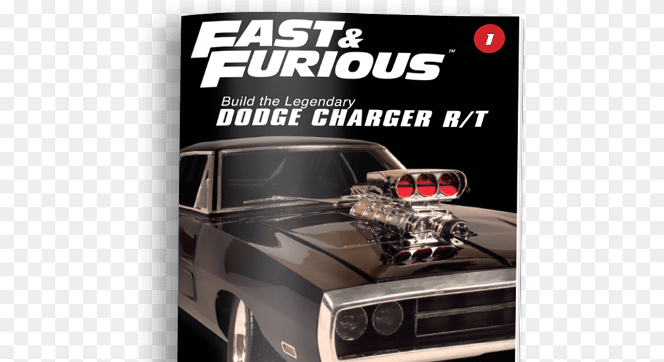 Dodge Charger Deagostini Fast And Furious, Advertisement, Vehicle, Transportation, Tire Png Image