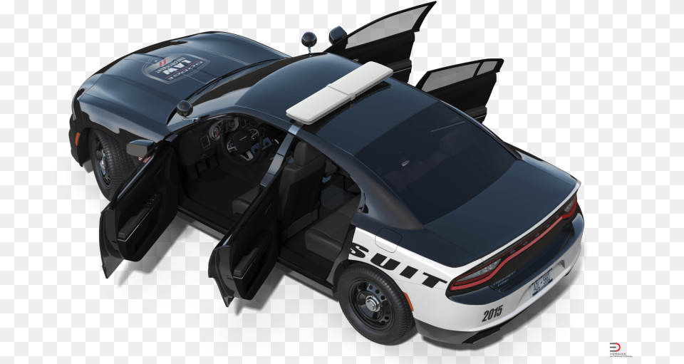 Dodge Charger Police Car Rigged Royalty Free 3d Dodge Charger, Vehicle, Coupe, Transportation, Sports Car Png