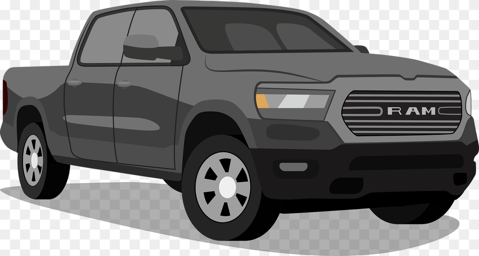 Dodge Ram Clipart, Pickup Truck, Transportation, Truck, Vehicle Free Png Download