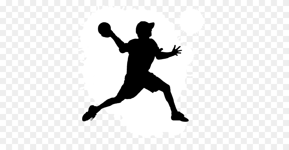 Dodgeball, Silhouette, Person, People, Adult Png Image