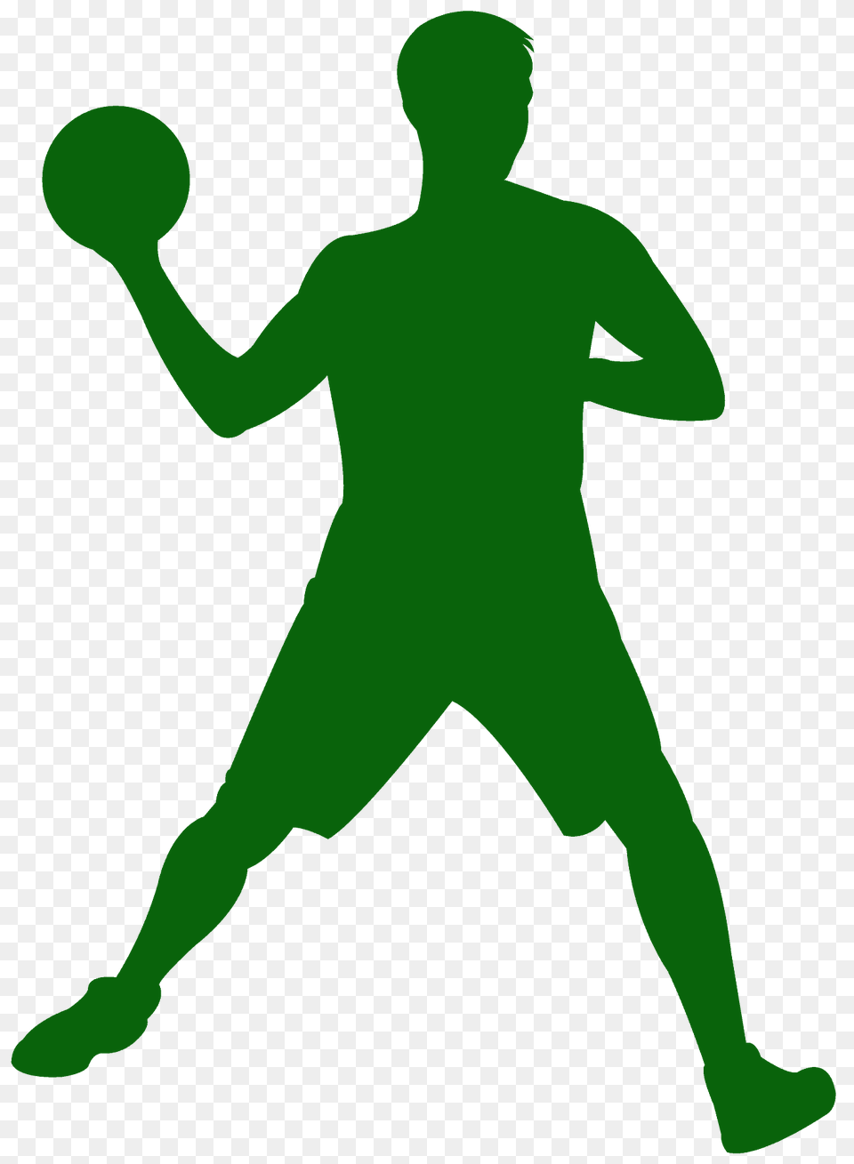 Dodgeball Silhouette, Ball, Handball, Person, Sport Free Transparent Png