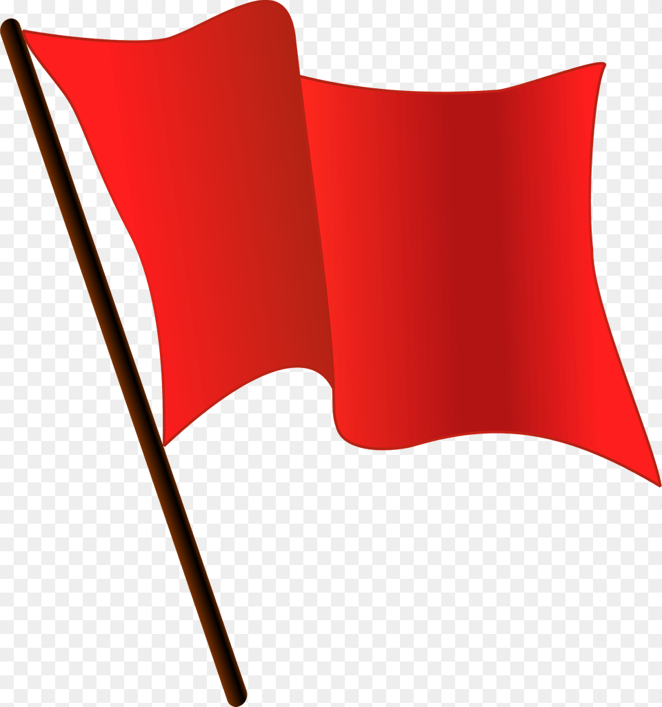 Dodger Red Flag Waving Clipart Free Transparent Png