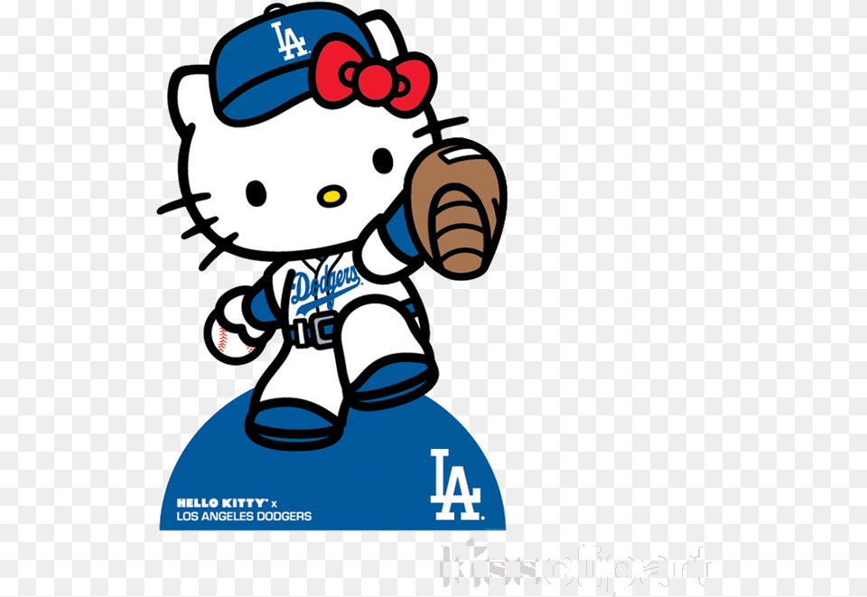 Dodgers Hello Kitty Clipart Dodger Stadium Los Angeles Hello Kitty Dodgers, Baby, Person, Face, Head Free Png Download