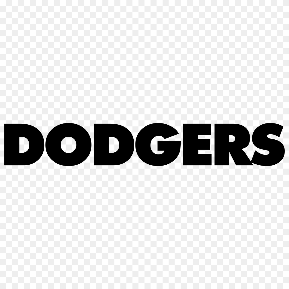 Dodgers Logo Vector, Gray Free Png