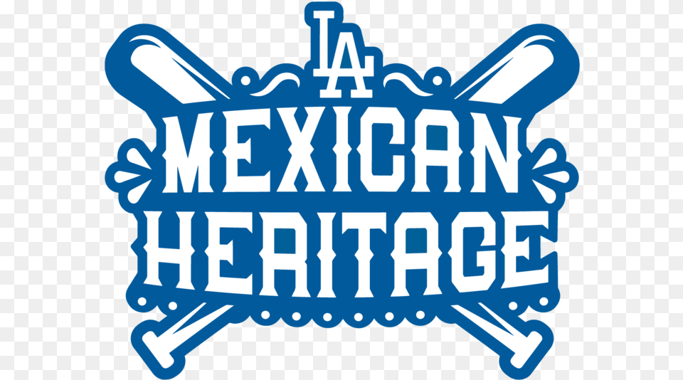 Dodgers Mexican Heritage Logo Positive Version Los Angeles Dodgers, Text, Dynamite, Weapon, Architecture Free Transparent Png