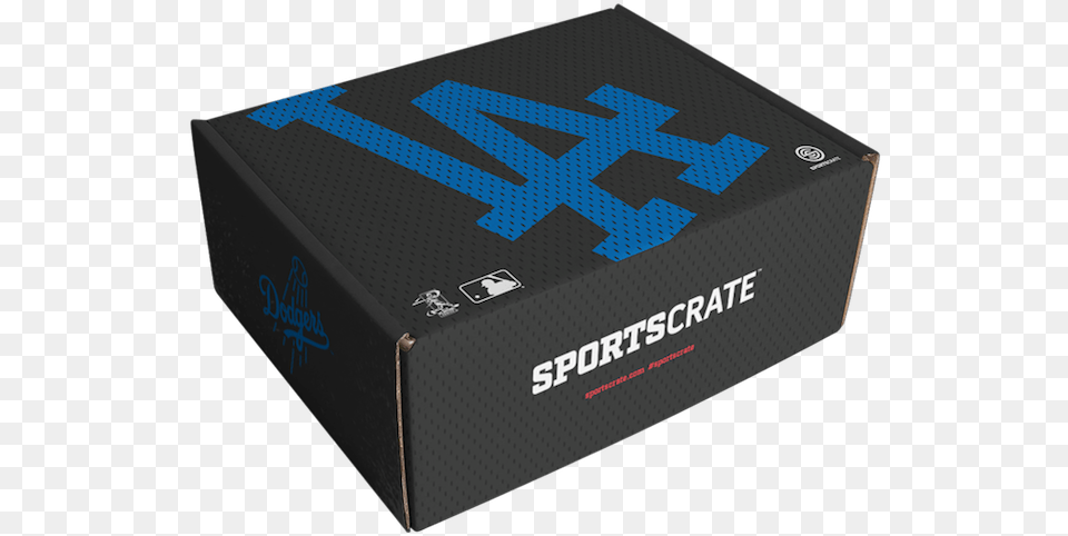 Dodgers Sports Crate Box Box, Cardboard, Carton, Package, Package Delivery Png