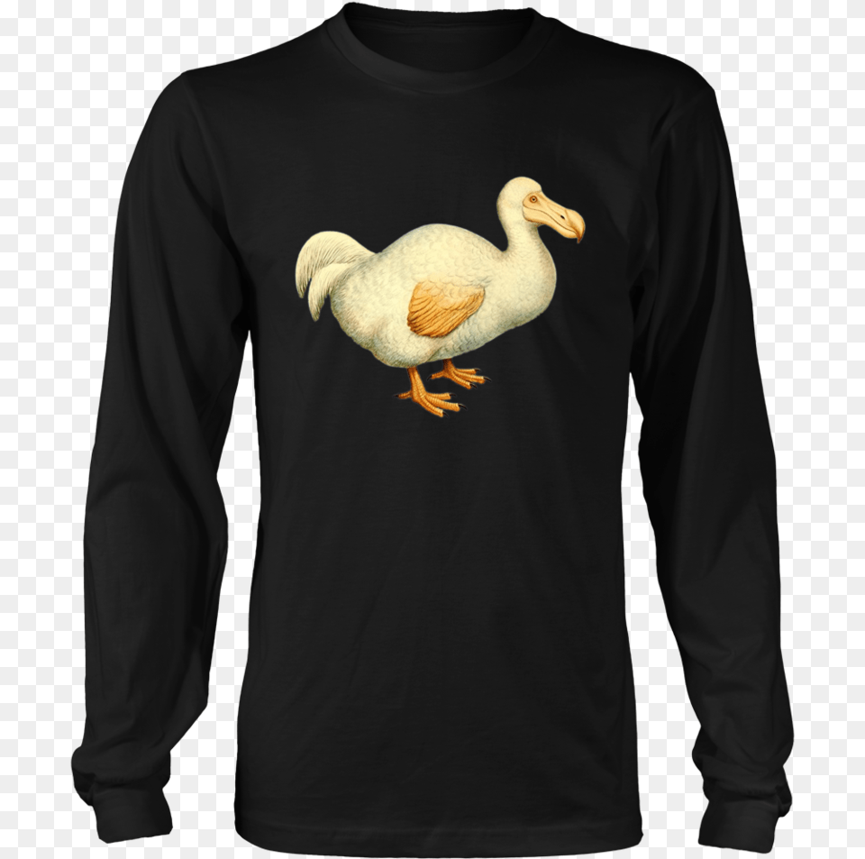 Dodo Bird Vintage Graphic T Shirt Fishing Saved Me From Becoming Shirt, Sleeve, Long Sleeve, Clothing, Animal Png