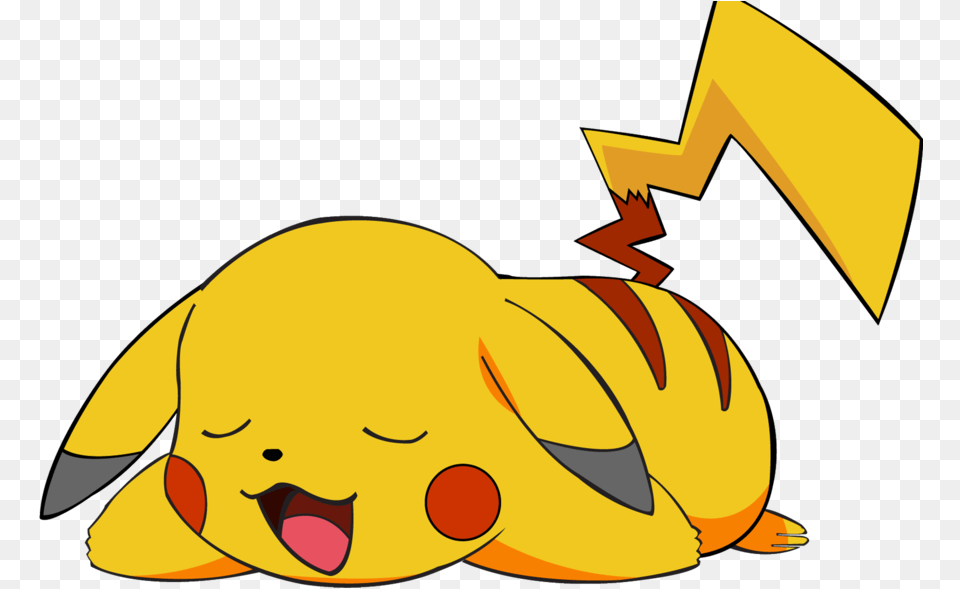 Dodo Clipart Rest Sleep Pokemon Pikachu, Animal, Fish, Sea Life, Shark Free Png Download