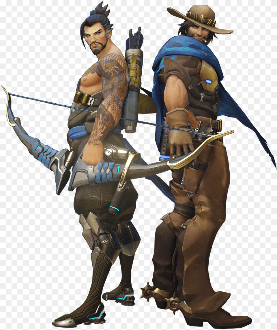 Does Hanzo Have Prosthetic Legs, Archer, Archery, Bow, Weapon Free Png