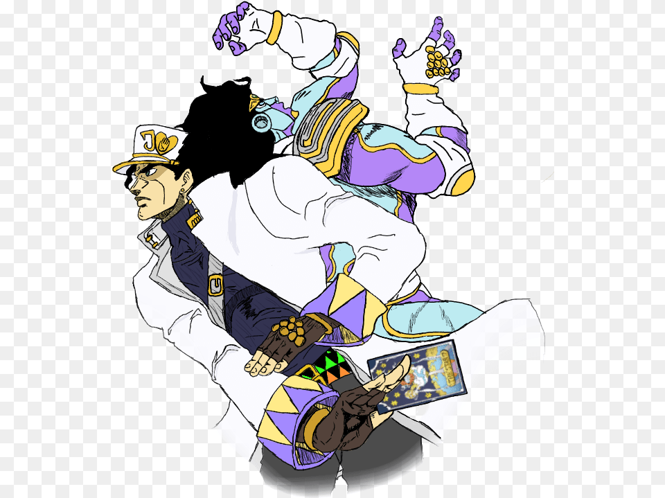 Does Star Platinum Have A Penis, Book, Comics, Publication, Person Free Png