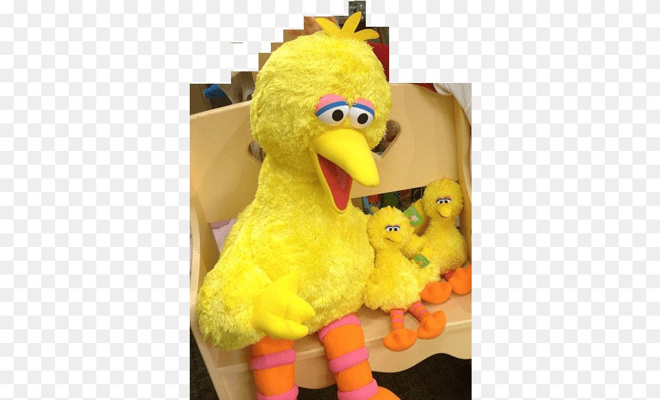 Does The Mitzvah Of Chasing Away The Mother Bird Apply Big Bird With Baby Birds, Teddy Bear, Toy, Plush Free Png Download