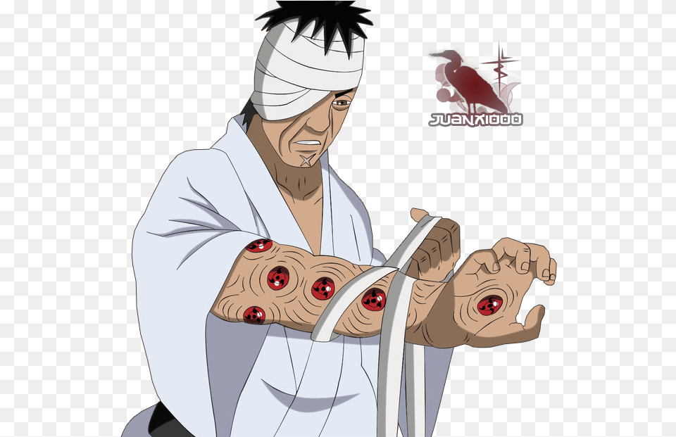 Does This Gross Anyone Else Out When They See Danzo Danzo Naruto, Adult, Person, Man, Male Free Png