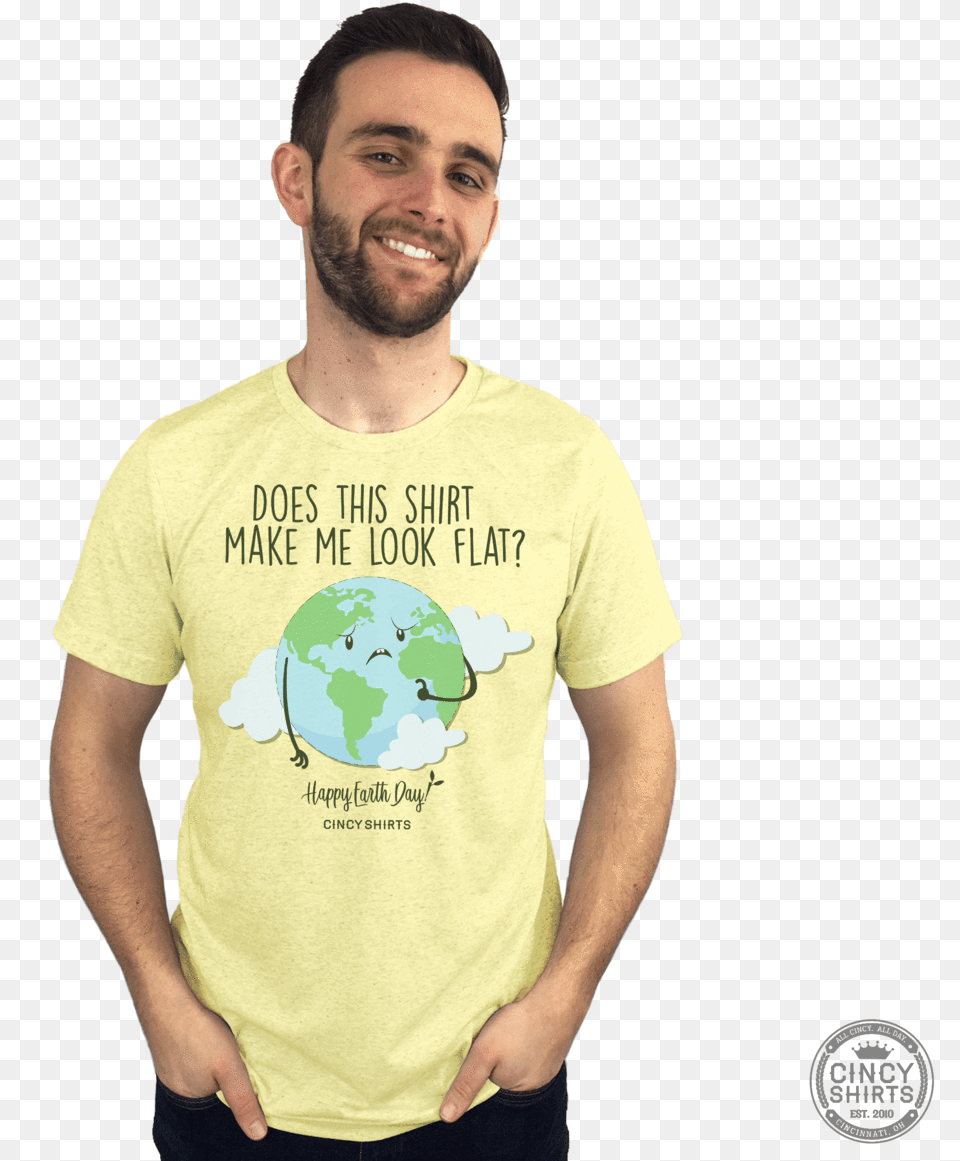 Does This Shirt Make Me Look Flat Manatee, Clothing, T-shirt, Adult, Male Png