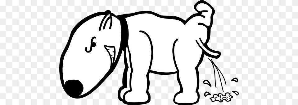 Dog Stencil, Animal, Elephant, Mammal Png