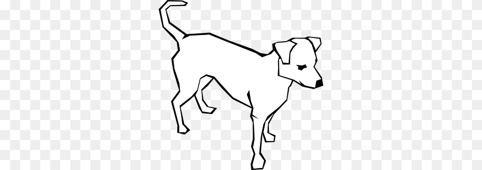 Dog Silhouette, Stencil, Adult, Female Free Transparent Png