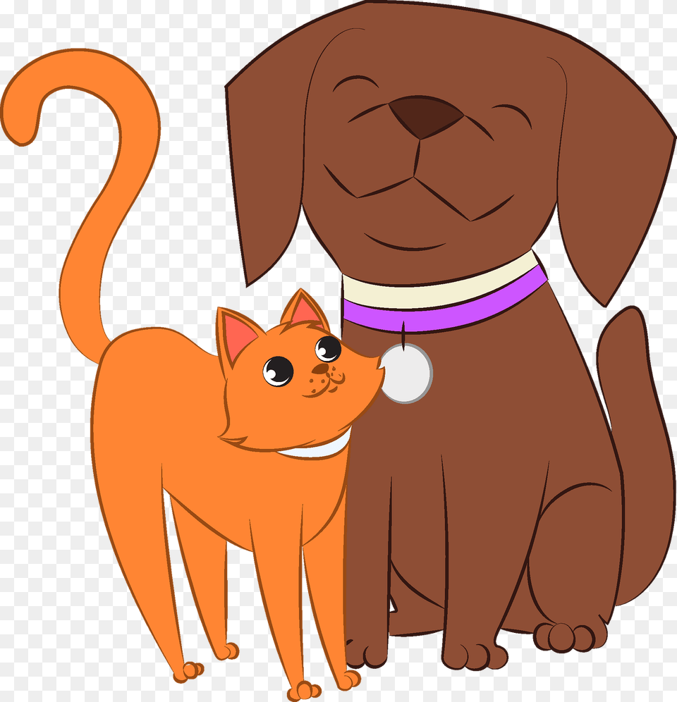 Dog And Cat Clipart, Baby, Person, Face, Head Free Png Download