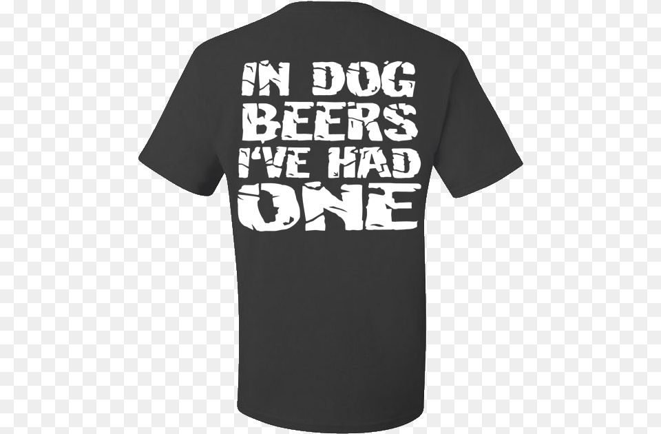 Dog Beers Back Sign Language Asl T Shirt Designs, Clothing, T-shirt Free Transparent Png