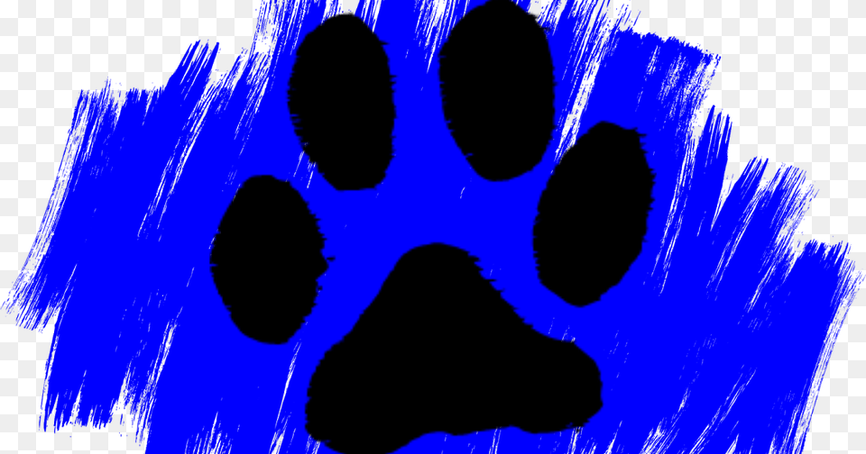 Dog Blue Paws, Person, Footprint, Electronics, Hardware Free Png Download