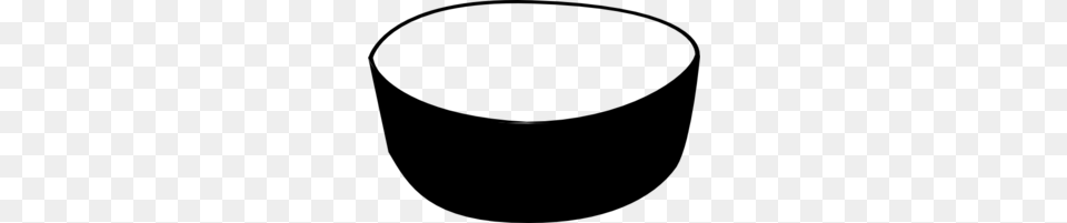 Dog Bowl Clip Art, Gray Free Png