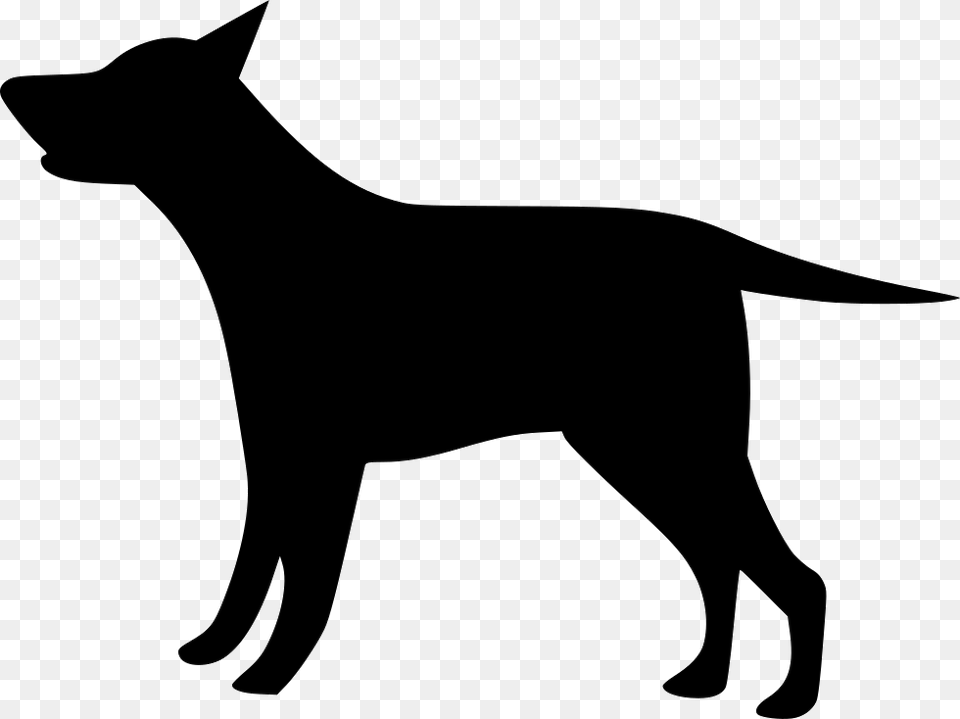 Dog Breed Black Silhouette Clip Art Guard Dog, Stencil, Animal, Kangaroo, Mammal Png