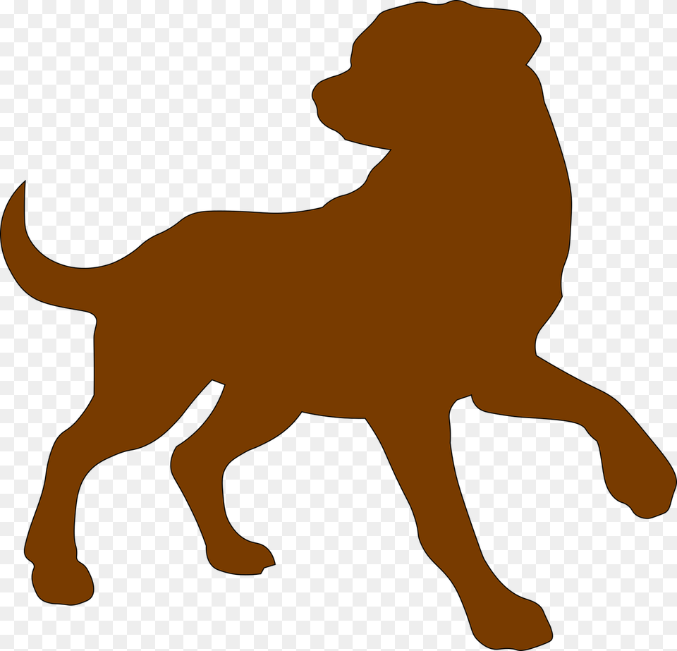 Dog Brown Outline Domestic Animal Pet Canine Contorno Perro, Baby, Person, Mammal, Lion Png Image