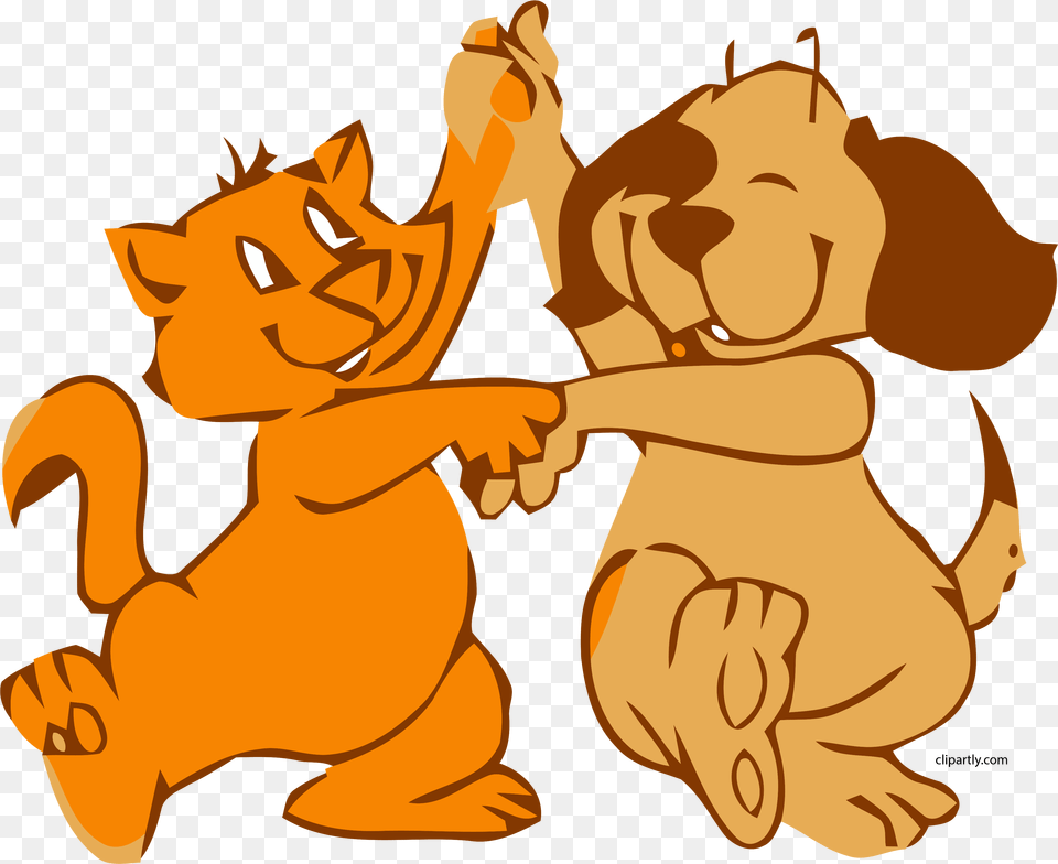 Dog Cat Dance Clipart Dancing Animals Gif Cartoon, Baby, Person Free Transparent Png