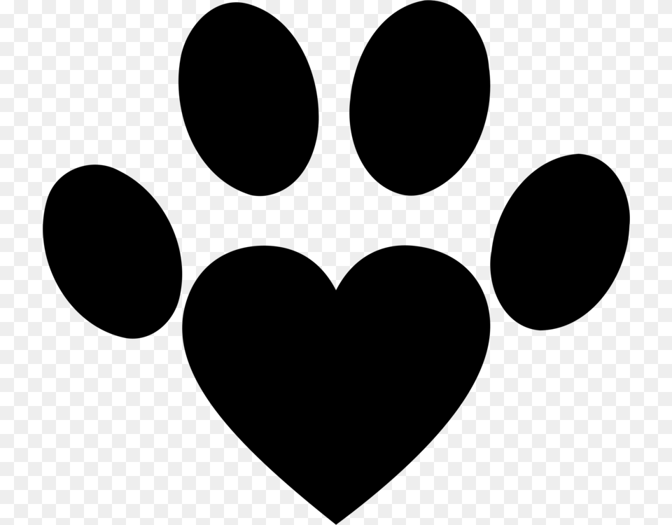 Dog Cat Paw Animal Pet, Gray Free Png Download