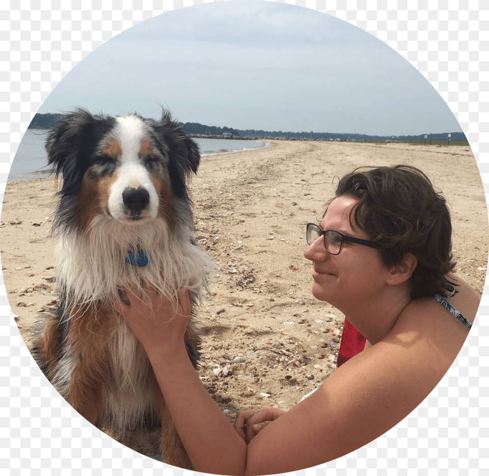 Dog Catches Something, Woman, Face, Head, Person Png