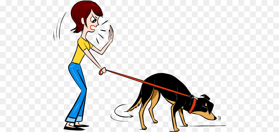 Dog Catches Something, Woman, Adult, Person, Female Free Png