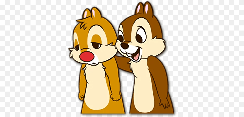 Dog Chip N Dale Goofy Mickey Mouse Sticker, Cartoon, Baby, Person, Animal Free Png Download