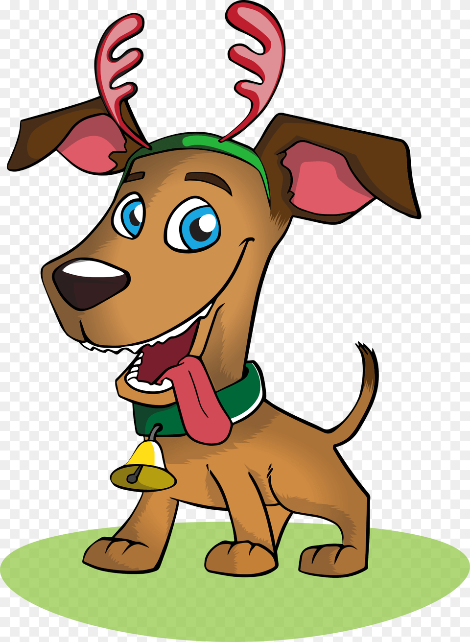 Dog Christmas Holiday Transparent Christmas Dog Cartoon Baby, Person, Face, Head Free Png