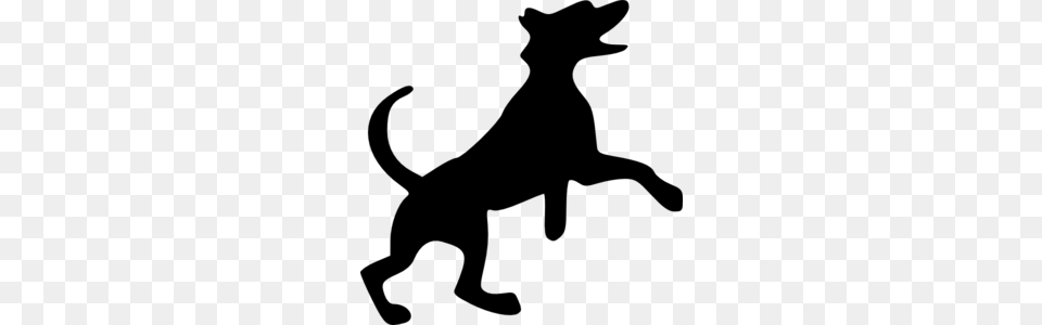 Dog Clip Art, Gray Free Transparent Png