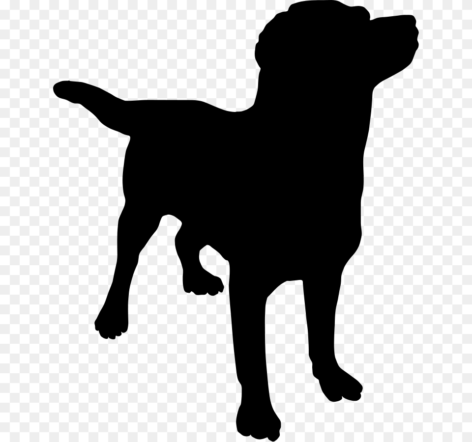 Dog Clip Art, Gray Free Transparent Png