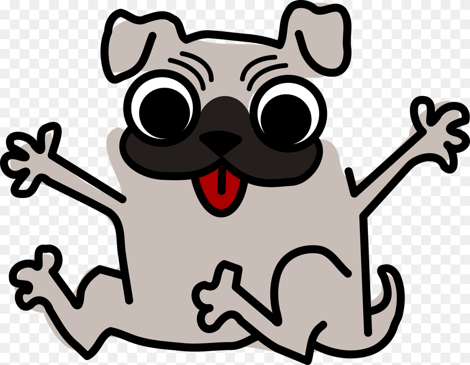 Dog Clipart 8 Doggie Clip Art, Stencil Free Png