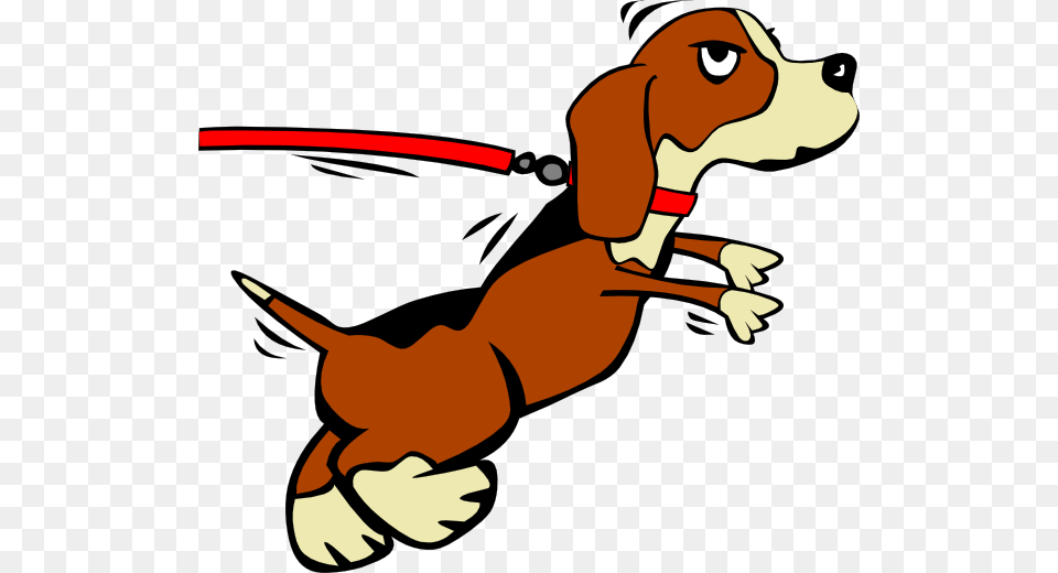 Dog Clipart Dog On Leash Clip Art, Hound, Animal, Pet, Canine Free Png Download