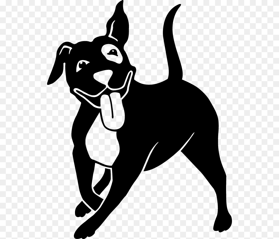 Dog Clipart Gsp Dogs Black And White, Stencil, Animal, Pet, Kangaroo Free Png Download