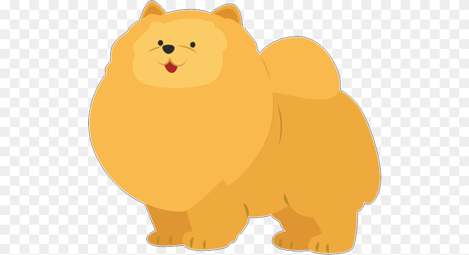 Dog Clipart Pomeranian Puppy Labrador Retriever Fat Dog Cartoon, Animal, Bear, Mammal, Wildlife Png