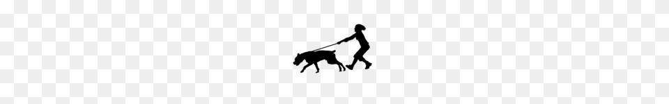 Dog Clipart Transparent Walking Clip Art, Gray Free Png Download