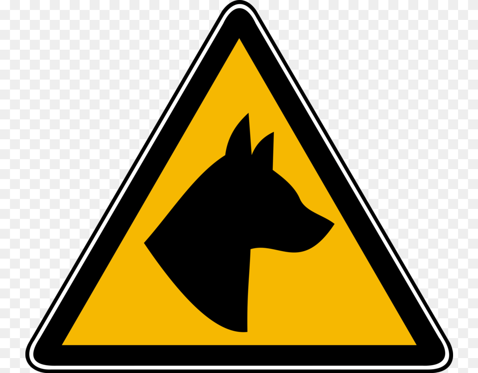 Dog Computer Icons Hazard Symbol Download, Sign, Road Sign Free Transparent Png