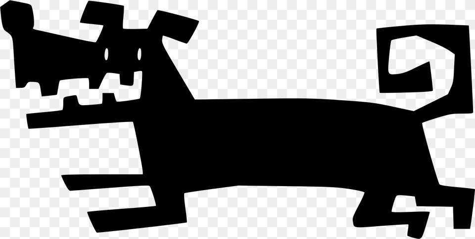 Dog Drawing Canidae Bark Clip Art, Gray Free Transparent Png