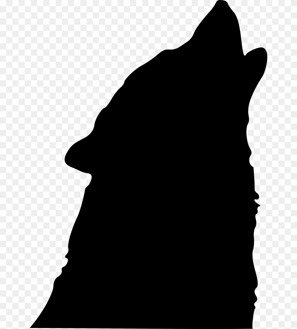 Dog Drawing Silhouette Clip Art, Gray Png Image