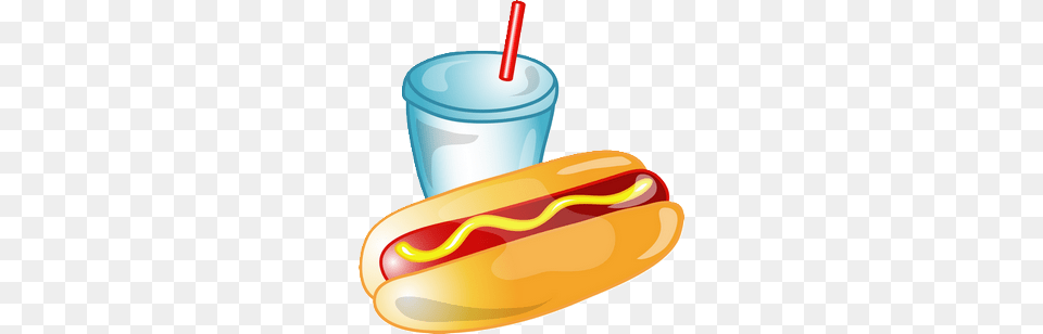 Dog Drinking Water Clipart Clipart, Food, Hot Dog, Ketchup Free Png Download