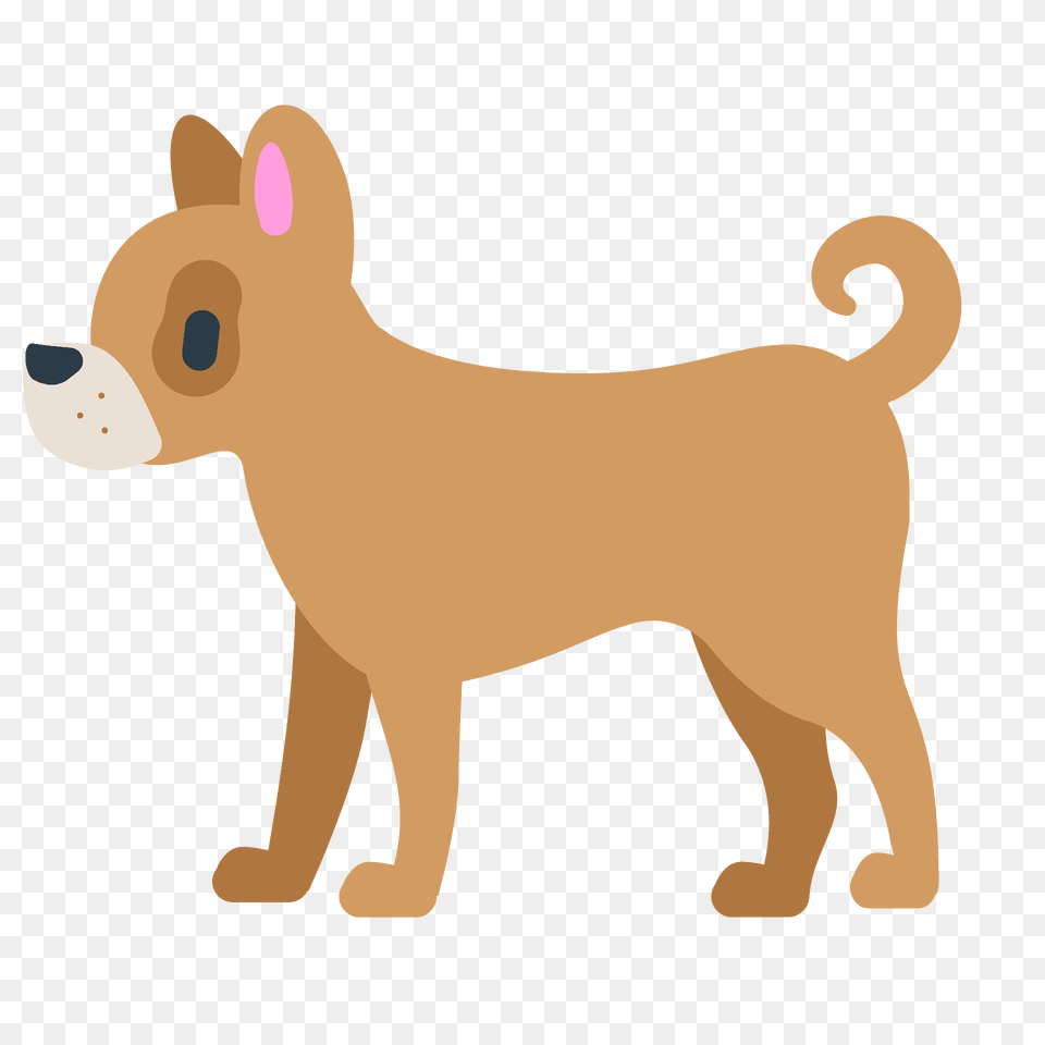 Dog Emoji Clipart, Animal, Canine, Mammal, Pet Free Transparent Png