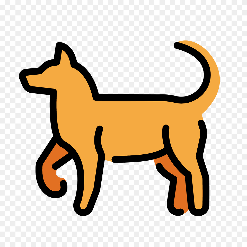 Dog Emoji Clipart, Animal, Canine, Mammal, Kangaroo Free Png Download