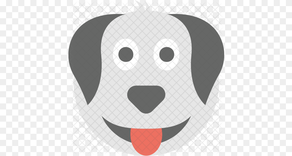 Dog Emoji Icon Cartoon, Body Part, Mouth, Person, Disk Free Png Download