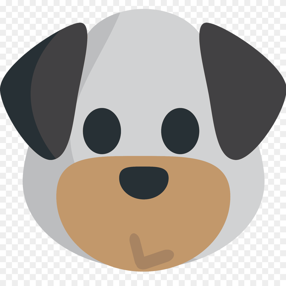 Dog Face Emoji Clipart, Snout, Animal, Canine, Mammal Free Png