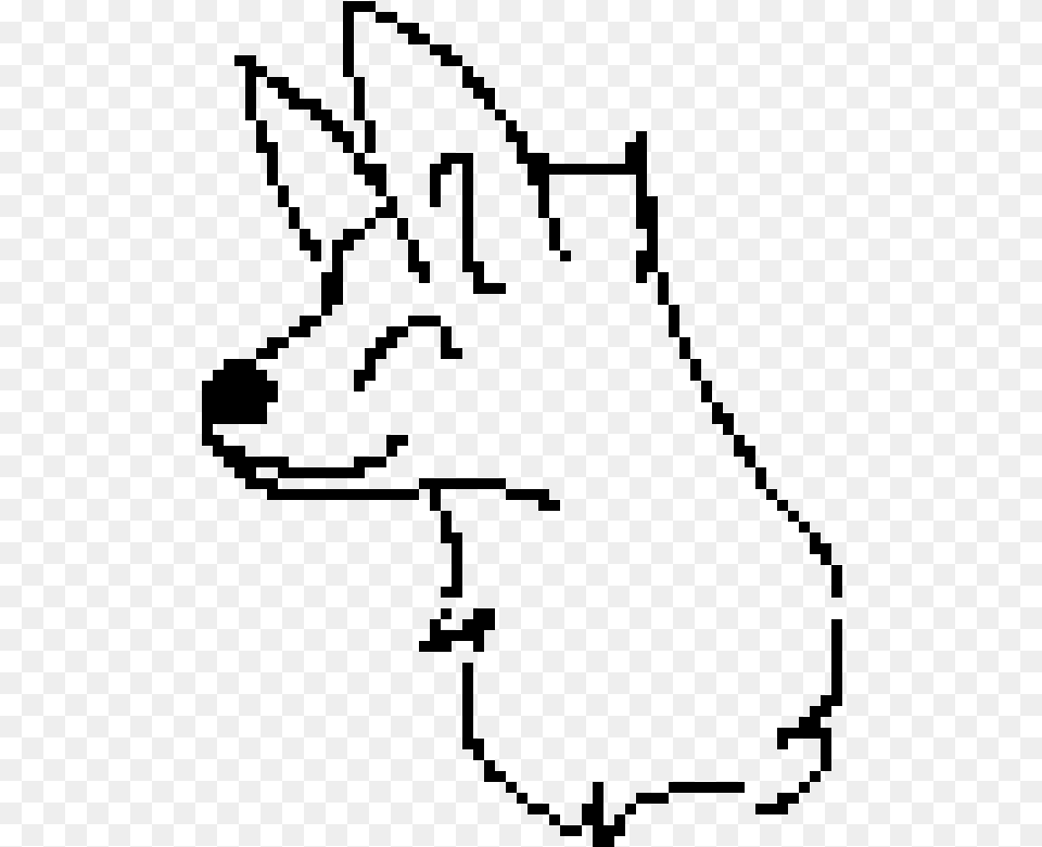 Dog Face Line Art, Gray Free Png Download