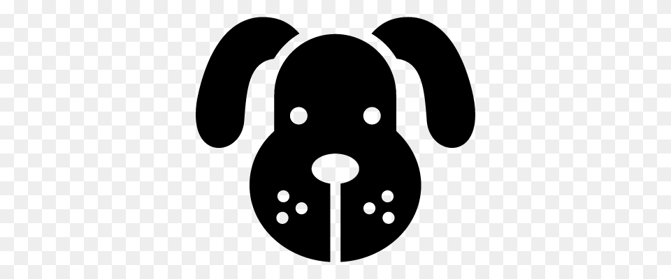 Dog Face Vectors Logos Icons And Photos Downloads, Gray Free Transparent Png
